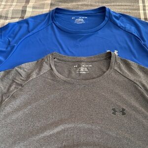 Under Armour Men's Short Sleeve Tees in Blue and Gray